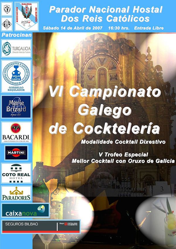 Poster-VI-Campeonato-Gallego-de-Cocktelería-2007