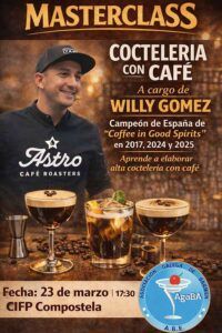 Cartel-Masterclass-de-Coctelería-con-café-a-cargo-de-Willy-Gómez